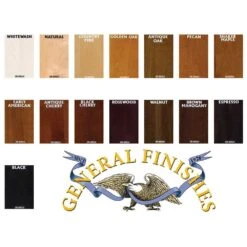 General Finishes Water Based Wood Stain, Whitewash
