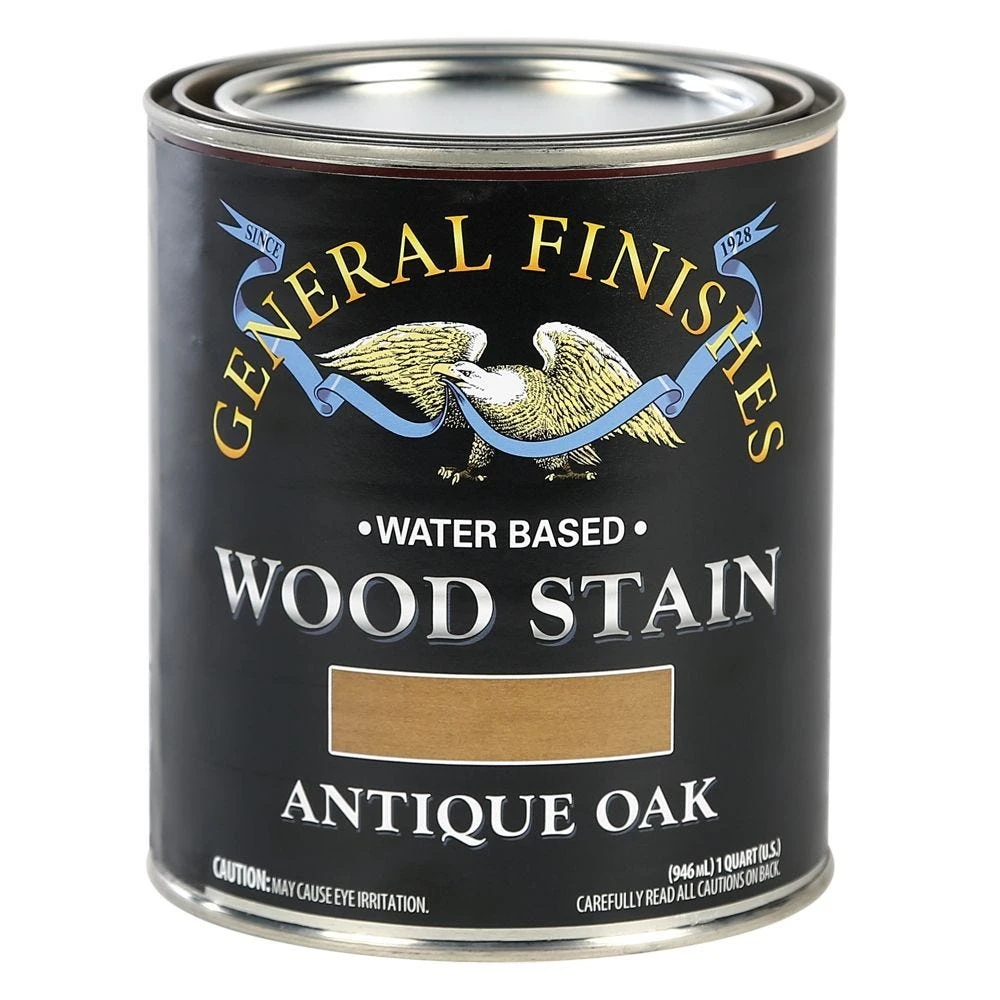 General Finishes Water Based Wood Stain, Antique Oak 4 General Finishes Water Based Wood Stain, Antique Oak - Image 2