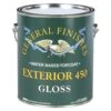 General Finishes Exterior 450 Water-based Top Coat Gloss, Gallon 1 General Finishes Exterior 450 Water-based Top Coat Gloss, Gallon -Mylands Store 23647 01 1000