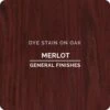 General Finishes Water Based Dye Stain, Merlot, Pint 2 General Finishes Water Based Dye Stain, Merlot, Pint -Mylands Store 24759 01 1000