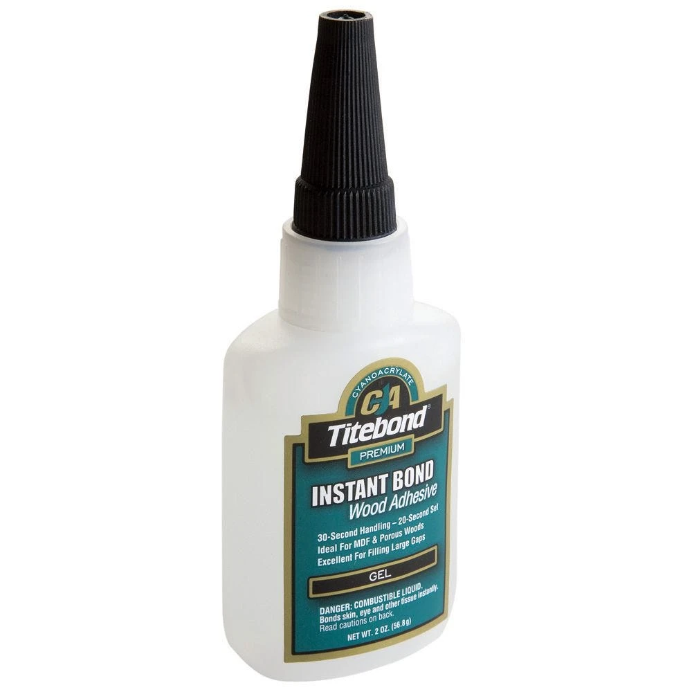 Titebond Instant Bond Wood Adhesive - Gel 3 Titebond Instant Bond Wood Adhesive - Gel