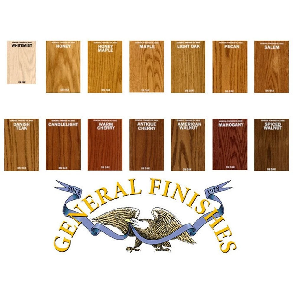General Finishes Oil Based Wood Stain, Honey Maple 4 General Finishes Oil Based Wood Stain, Honey Maple - Image 2