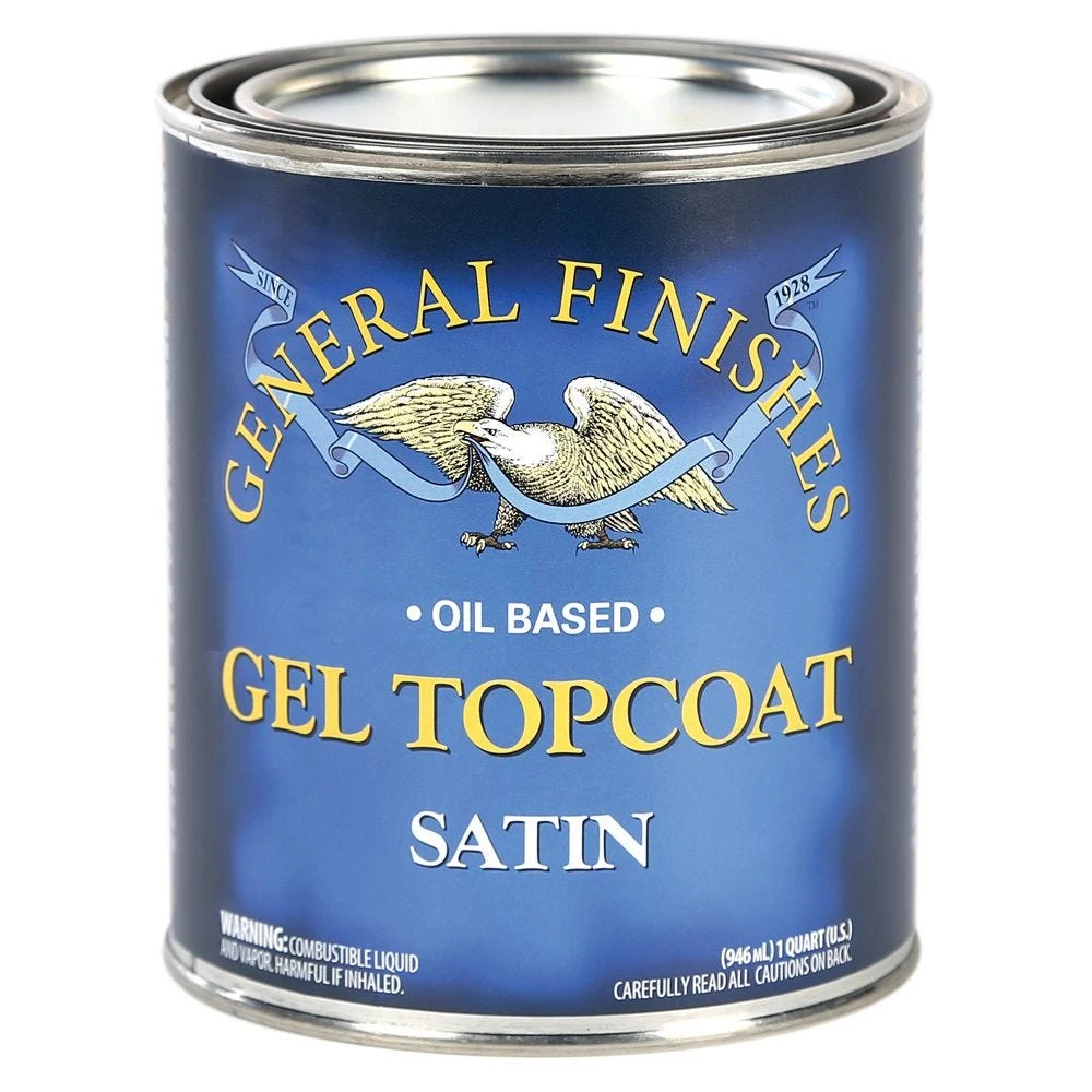 General Finishes Gel Satin Top Coat 3 General Finishes Gel Satin Top Coat