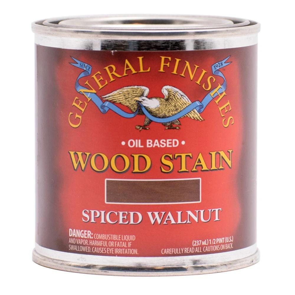 General Finishes Oil Based Wood Stain, Spiced Walnut 4 General Finishes Oil Based Wood Stain, Spiced Walnut - Image 2