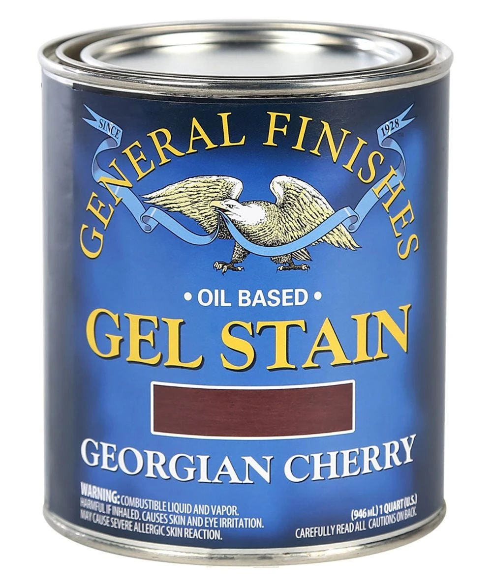 General Finishes Gel Stain, Georgian Cherry 4 General Finishes Gel Stain, Georgian Cherry - Image 2