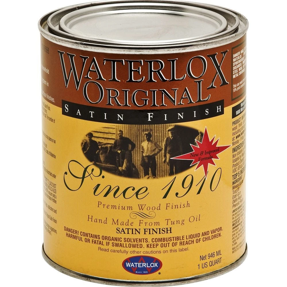 Waterlox Original Satin Finish, Quart 3 Waterlox Original Satin Finish, Quart