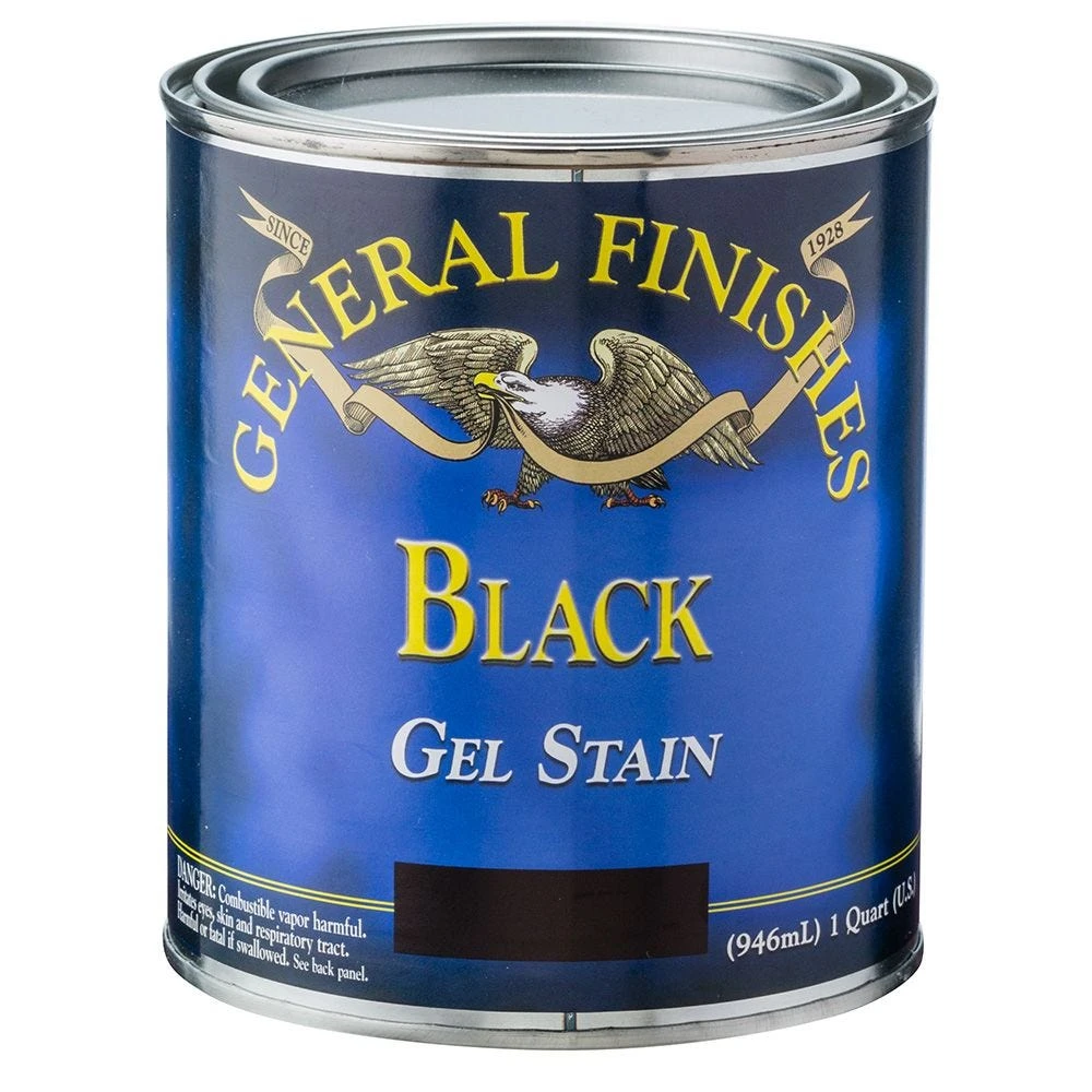 General Finishes Gel Stain, Black 4 General Finishes Gel Stain, Black - Image 2