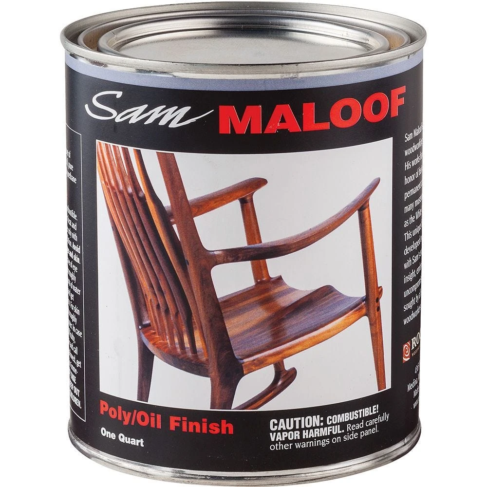 Sam Maloof Poly/Oil Finish, Quart 3 Sam Maloof Poly/Oil Finish, Quart