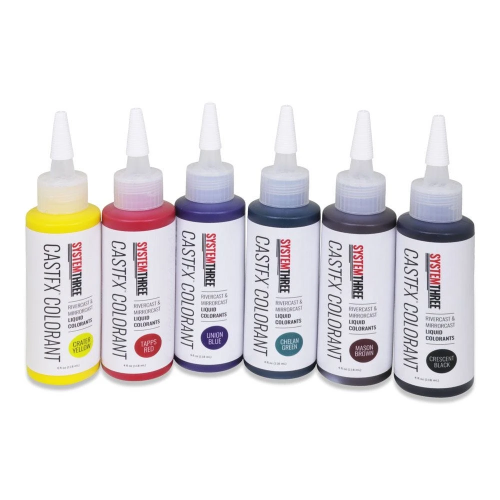 CastFX Liquid Colorant For Epoxy, 4 Oz. 3 CastFX Liquid Colorant For Epoxy, 4 Oz.