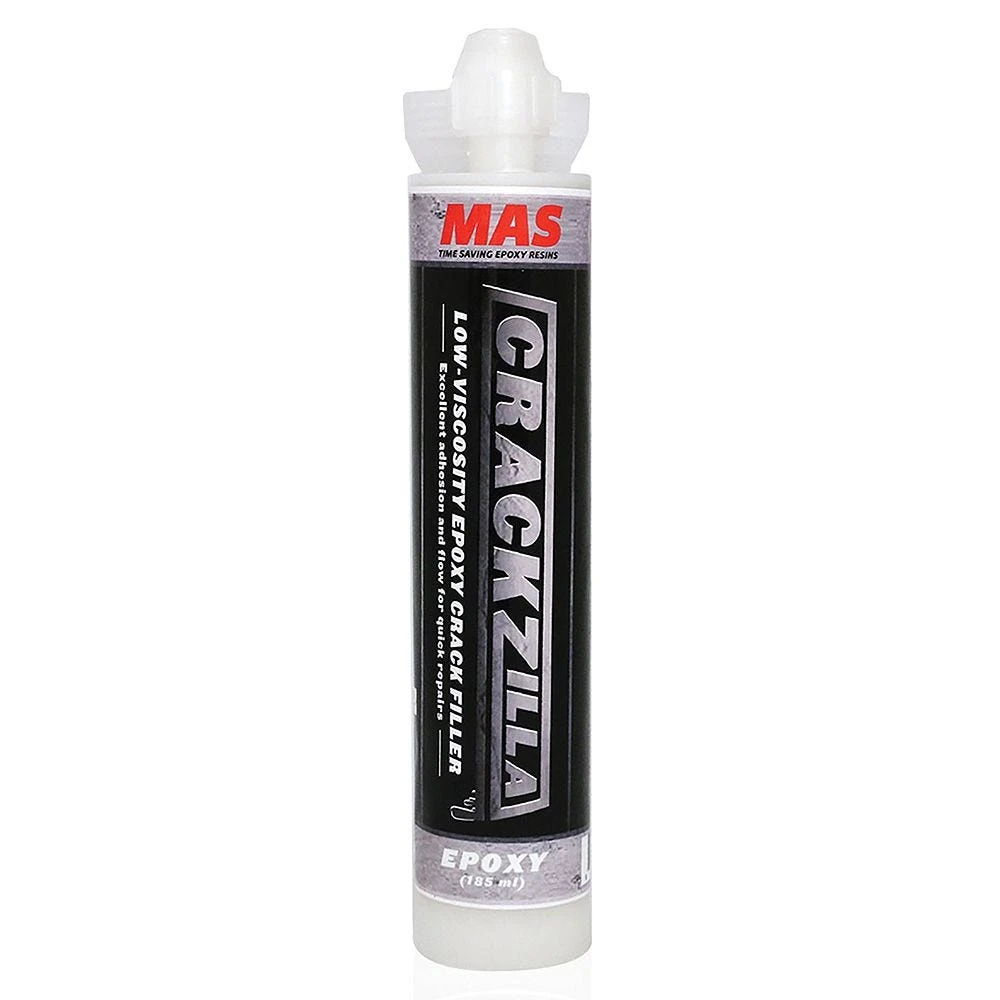 Crackzilla Low-Viscosity Epoxy Crack Filler, 185 ML Cartridge 3 Crackzilla Low-Viscosity Epoxy Crack Filler, 185 ML Cartridge
