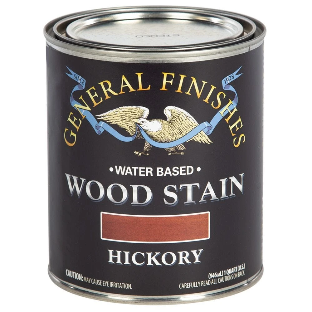 General Finishes Water-Based Wood Stain, Hickory 3 General Finishes Water-Based Wood Stain, Hickory