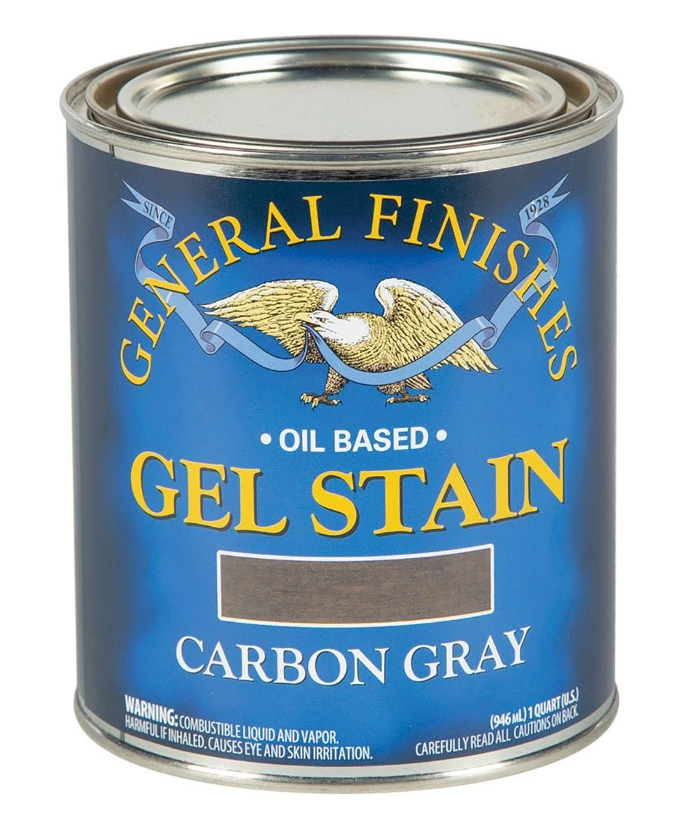 General Finishes Gel Stain, Carbon Gray 4 General Finishes Gel Stain, Carbon Gray - Image 2