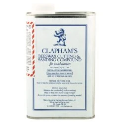 Clapham's Beeswax Cutting And Sanding Compound, Quart