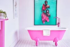 FTT-006™ - Shocking Pink 10 FTT-006™ - Shocking Pink -Mylands Store Bathtub bathroom FTT 006 Dark Pink Paint c7afe4fe 0252 4a00 999a 1e3d5fd73e97