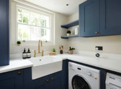 Mayfair Dark™ No.218 10 Mayfair Dark™ No.218 -Mylands Store cabinetry Mayfair Dark No218 Indigo Blue Paint 2 31fb1139 b3cb 4408 85a2 a129468d7121