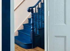 Proper Blue™ No.67 9 Proper Blue™ No.67 -Mylands Store stairs Proper Blue No67 Bold Ocean Blue Paint 6 b80e8c1b a29d 449f 87a4 3a05c8ae4502